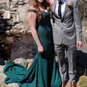 Jovani mermaid style prom dress